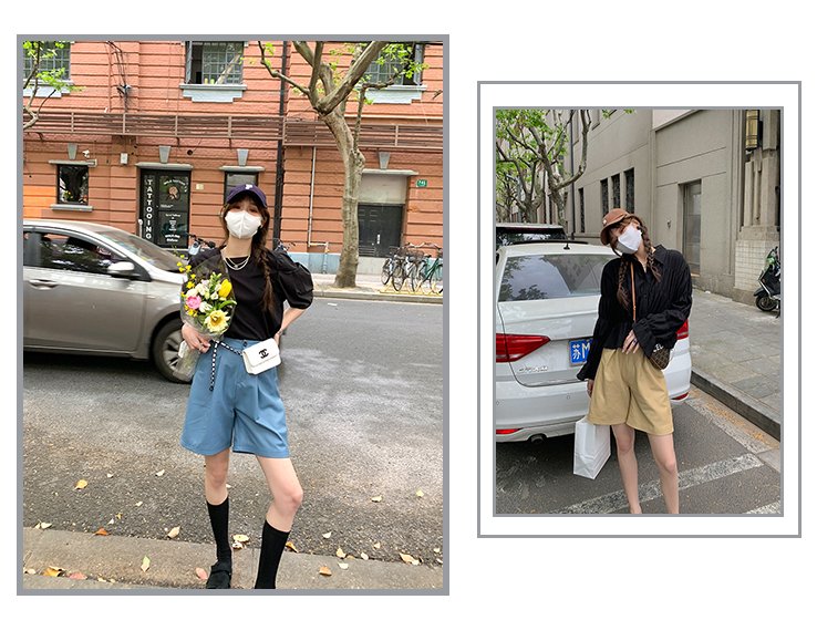 牛仔短裤|今夏很火的3款短裤,显瘦遮肉,特显腿长