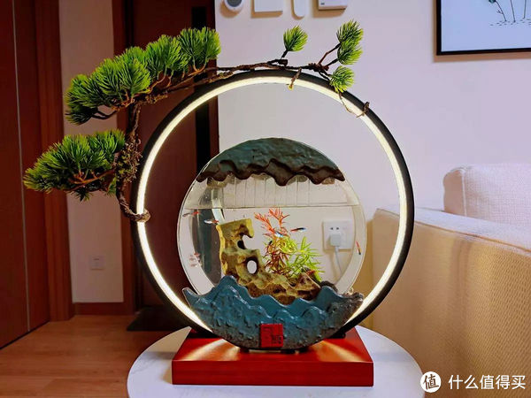 流水转运，遇水则发，讲究人一定要看下这款魔鱼水月洞天摆件鱼缸