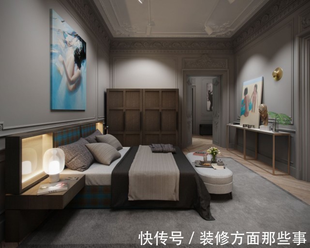 客厅|99平欧式混搭风三居室,低奢的一见倾心!