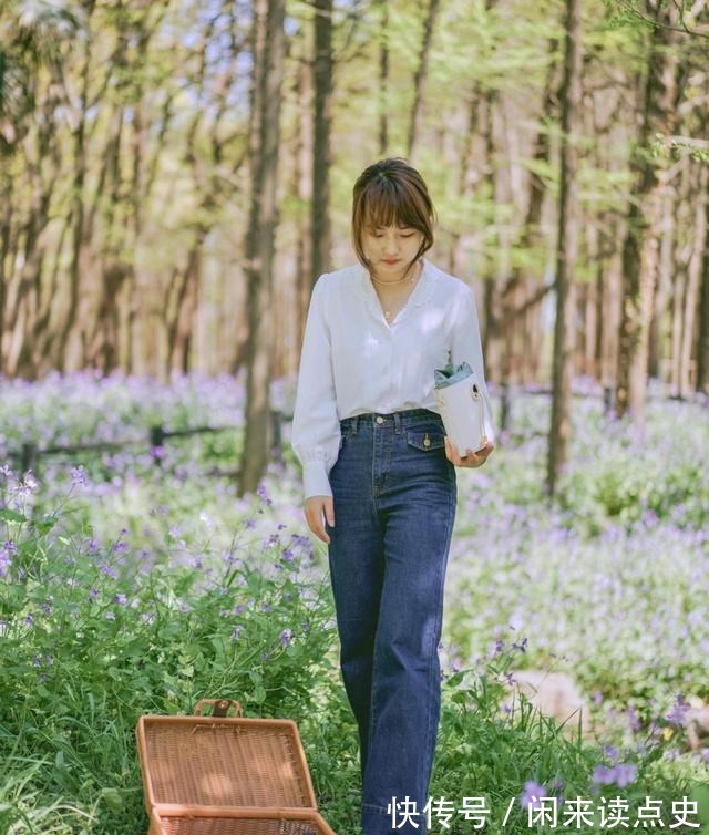 搭配 身高155,却成了小个子穿衣标杆,这位博主的拖地裤穿搭适合照搬!