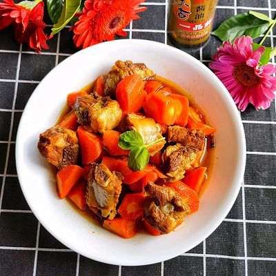 萝卜|排骨烧红萝卜