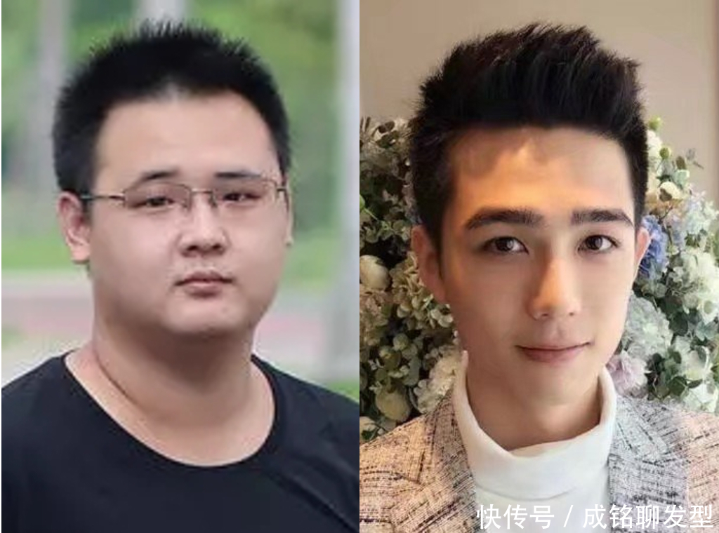 “短毛寸”与“长毛寸”的区别,不在于头顶长短,取决于你的脸型