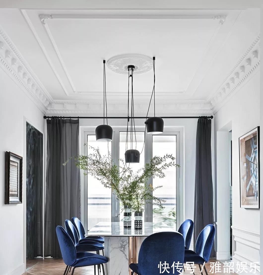 地板|135平户型,法式风格设计,极具时尚和浪漫气息