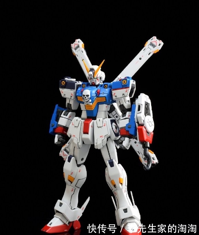 混搭改造RG比例拼凑型海盗高达模型X1