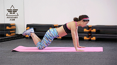 俯卧撑|女人不练肌肉就落伍了!不要害怕变壮,马甲线和蜜桃臀离不开它