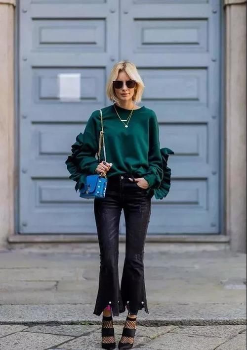 别穿得太深沉，来给身上添点“绿色”，让你有范儿更出彩