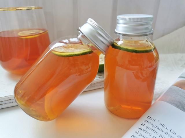 食材|自制夏日饮品，简单又好喝，3种食材煮一煮就可以，清热解暑