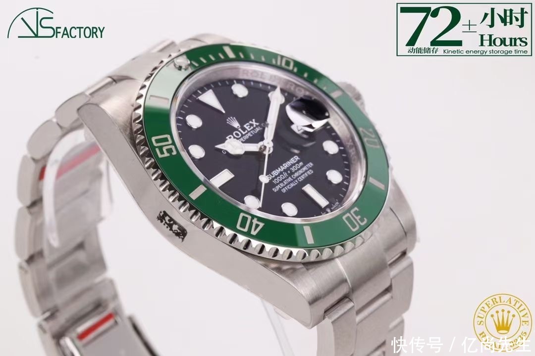 亿尚谈表：VS劳力士新款水鬼126610搭载全新自产3235机芯！细节评测！