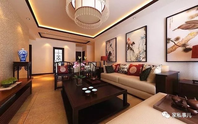 大白吊顶|吊顶别装石膏线了,浪费工钱,买点线条走一圈,完美替代传统吊顶