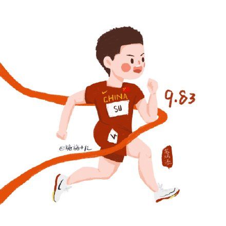萌化|萌化了！慈溪手绘达人画出奥运健儿高光时刻，看了都想收藏