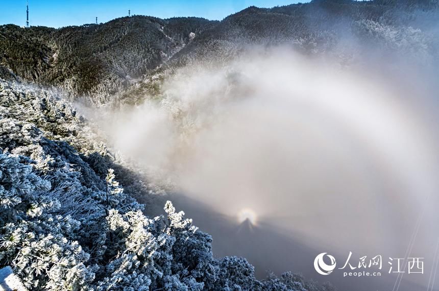 万峰|江西明月山：瑞雪迎新春