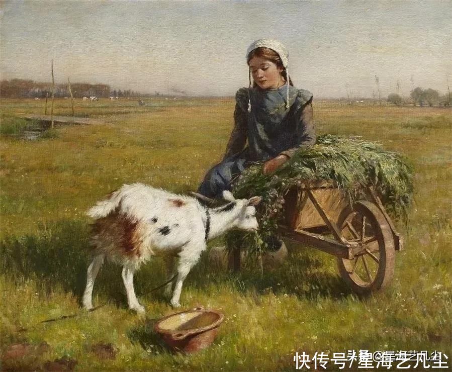 威廉·凯·布莱克洛克，William Kay Blacklock油画作品鉴赏