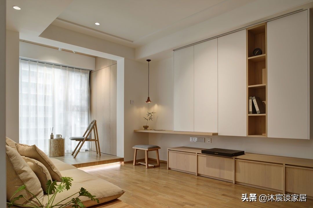 沐宸|她让客厅功能多元化，值得借鉴，全屋温馨大方，真不愧是装修样板