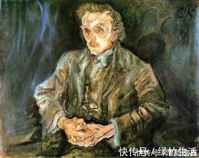 分离派|奥地利表现主义画家,奥斯卡·科柯施卡,油画作品欣赏