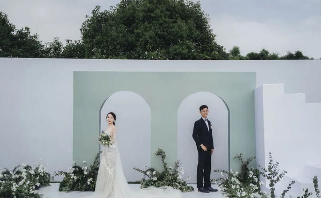从小长大的院子,成为婚礼的场地,如梦般的户外婚礼