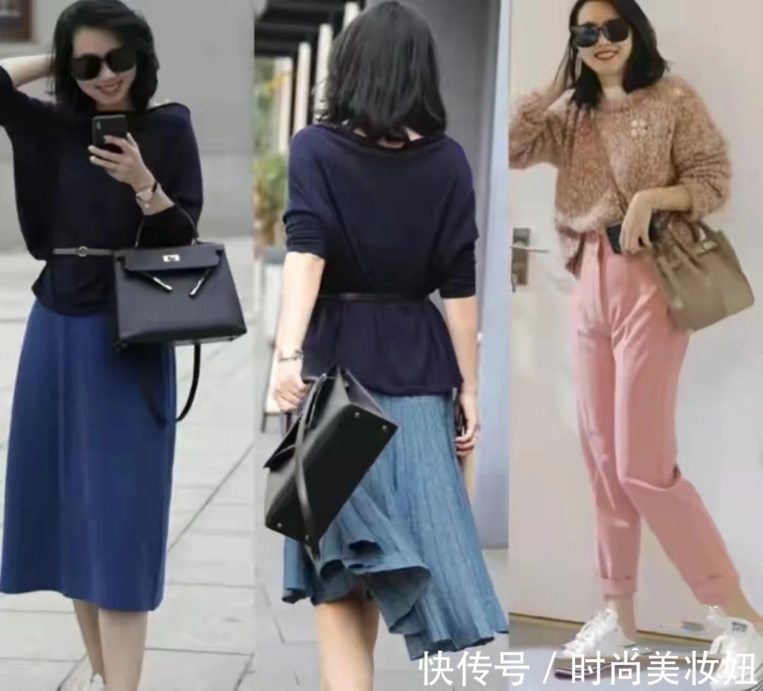 小蛮腰 这才是40岁的穿搭模板,不用刻意“扮嫩”,却美得优雅体面