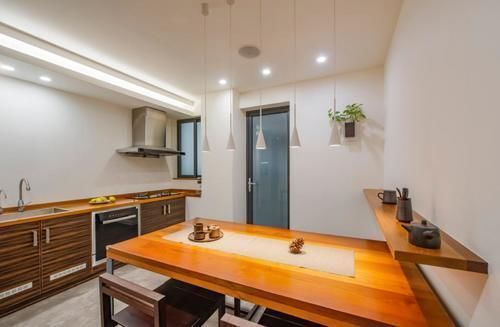 空间|日子过久了,才知道简约最实用,全屋铺地砖,既干净又好打理