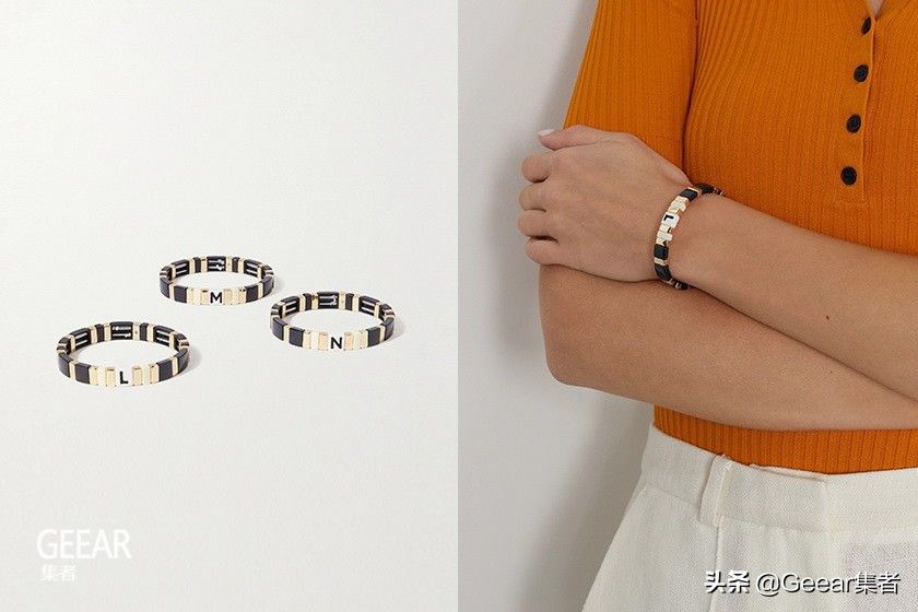 str典雅的字母项链、首饰，为造型带来低调质感美