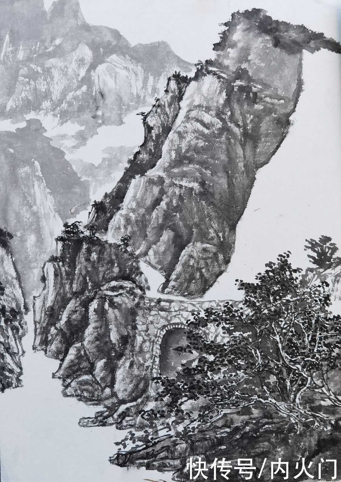 太行山|河南省花鸟画研究会走进太行山采风写生活动