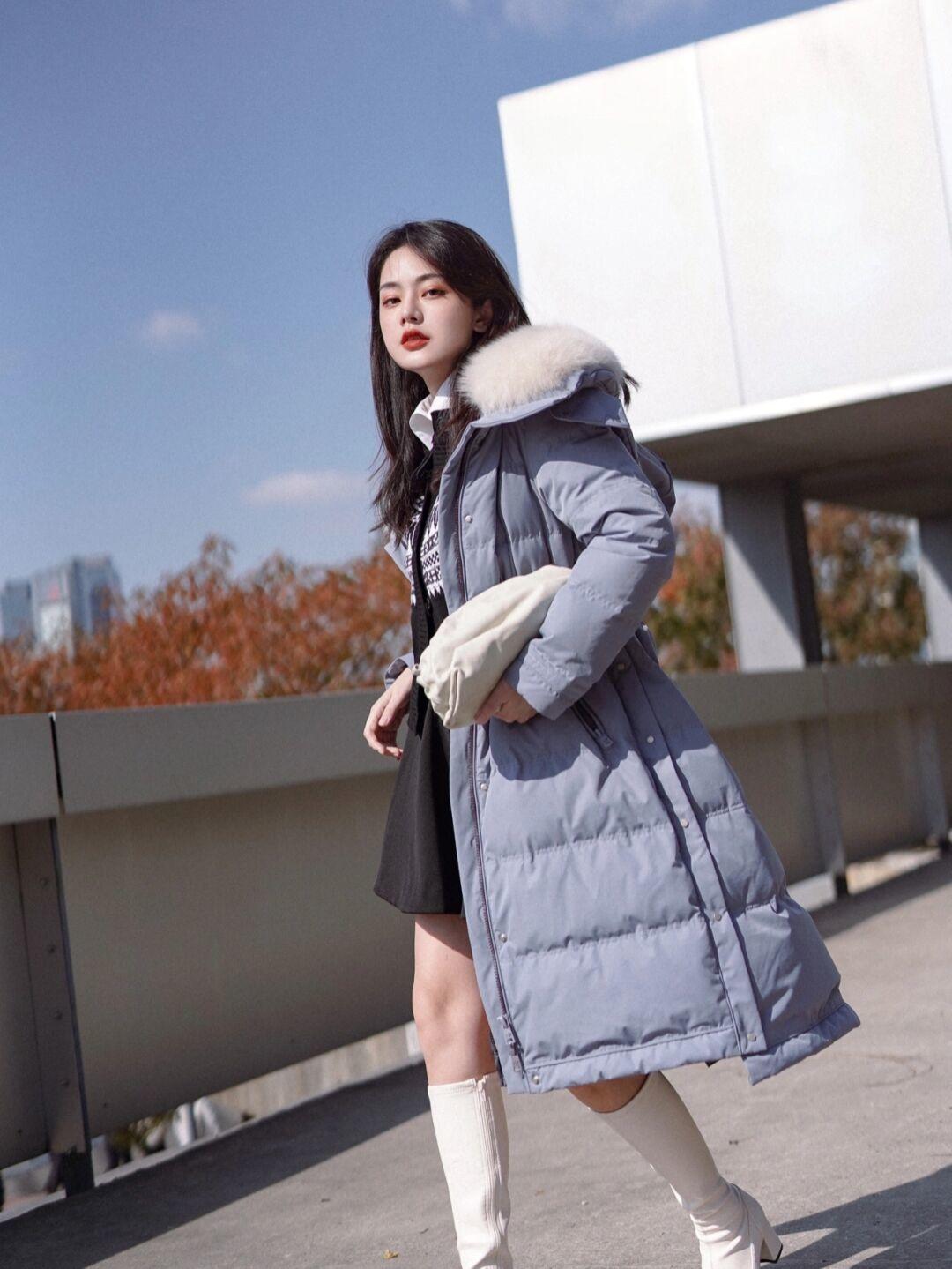 气质 冬天还是穿“羽绒服”更暖和,简约利落又有格调,让你穿出气质美