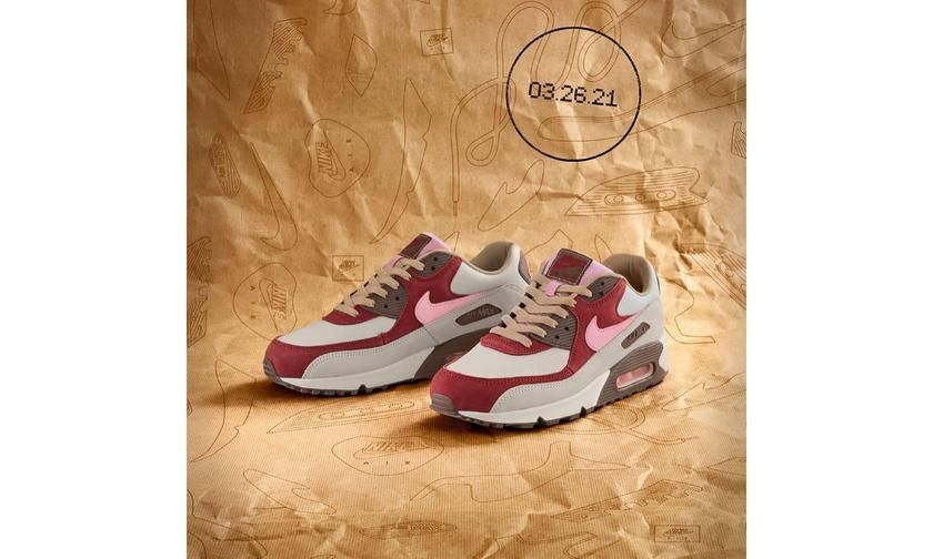 真空包装有点意思!天价 DQM “培根”联名 Air Max 90 即将复刻!