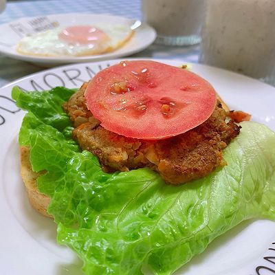 橄榄油|自制爆汁牛肉饼