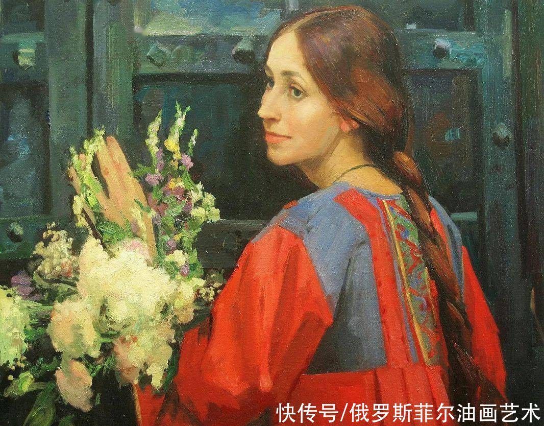 圣彼得堡$俄罗斯画家阿纳斯塔西娅·沃斯特雷佐娃漂亮油画作品欣赏