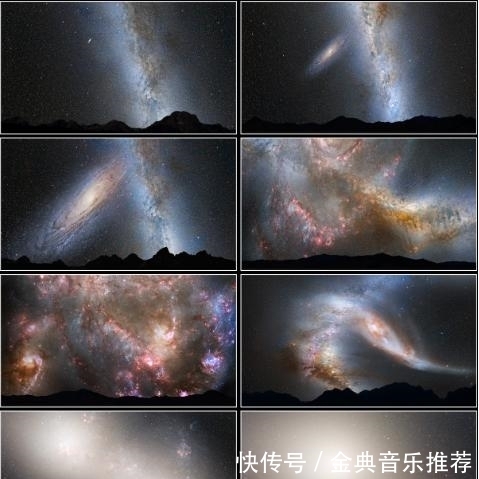 恒星 当仙女座星系与银河系碰撞时会发生什么？