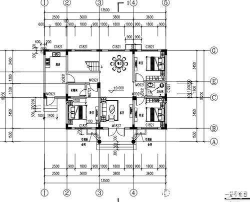 占地面积|二层别墅带小配房设计图，接地气的乡村别墅，这样的户型谁不爱？