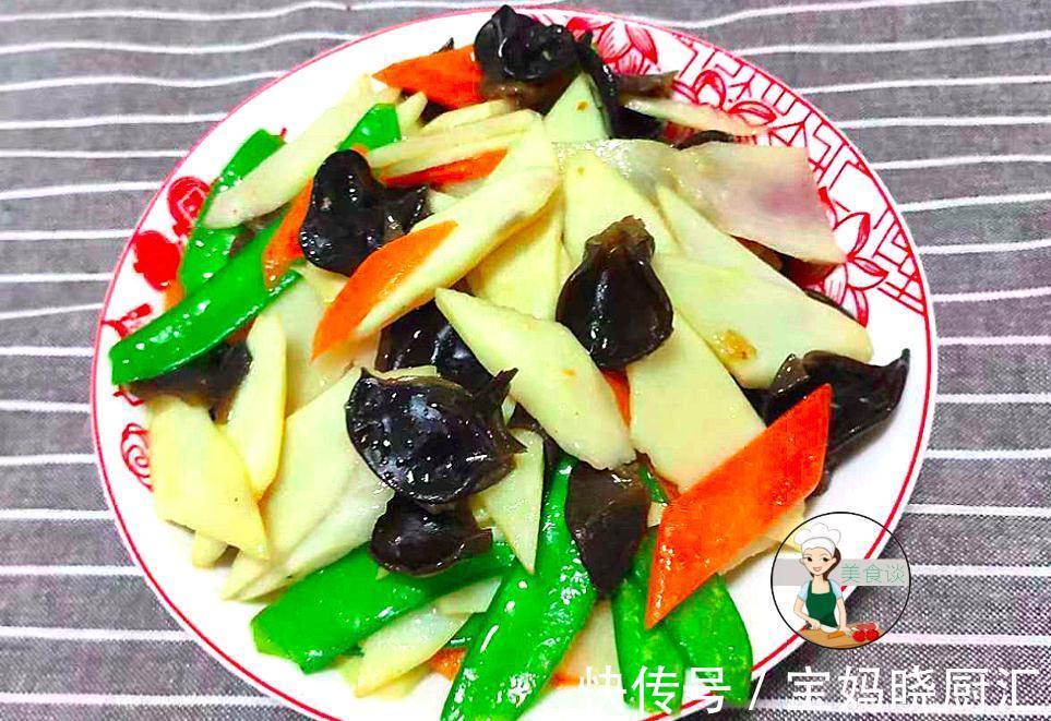 脆嫩|秋天，宁可不吃肉也要吃此菜，不放肉炒也很香，秋天吃了特营养