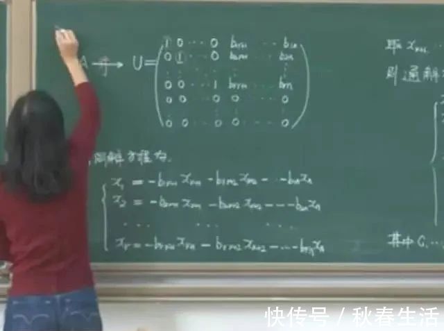 教科书|大学美女教师的课堂板书很惊艳，字迹工整美观，堪比“教科书”