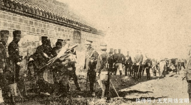 满地|1894年甲午战场旧照,满地清军尸体。