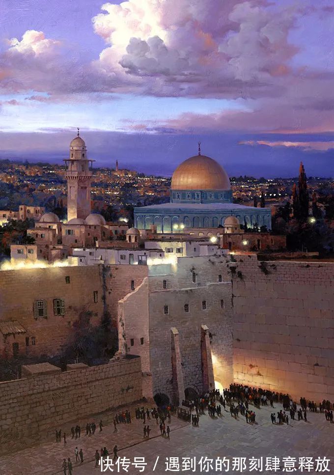 马希尔·摩科斯&优雅浪漫的绘画,太美!真想钻进他的画里!