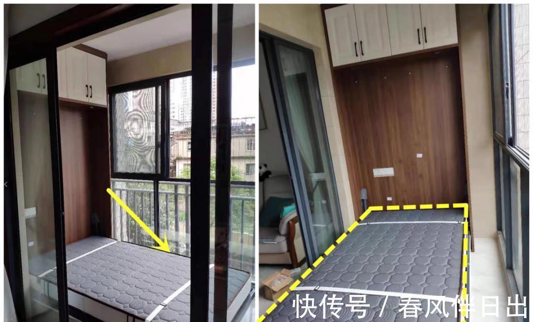 榻榻米|阳台改卧室很靠谱，这些模式不需要买床打柜子，还不耽误洗衣晾晒