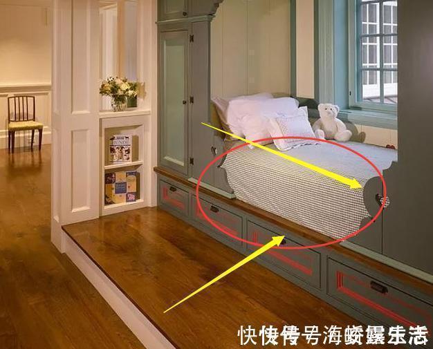 颜值|飘窗这样做,实用性和颜值都很高,甩别人一条街,能''藏''私房钱