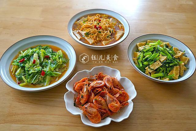 75岁婆婆做的午餐火了，4道菜简单好吃又接地气，妈妈的味道，香