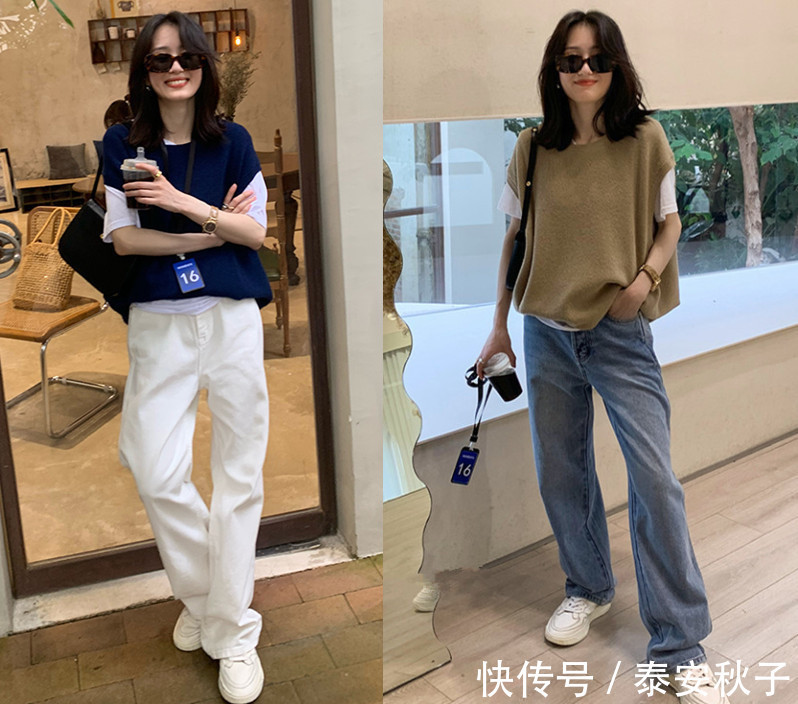 直筒裤|这才是气质女人该有的职场穿搭:不花哨、不装嫩、很美、很高级!