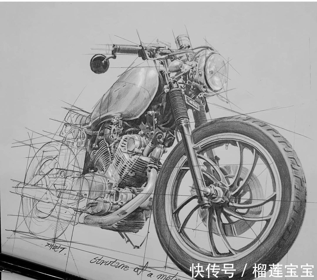 辅助线$为什么素描要这么画?0基础用辅助线,老师们直接画,涨知识了