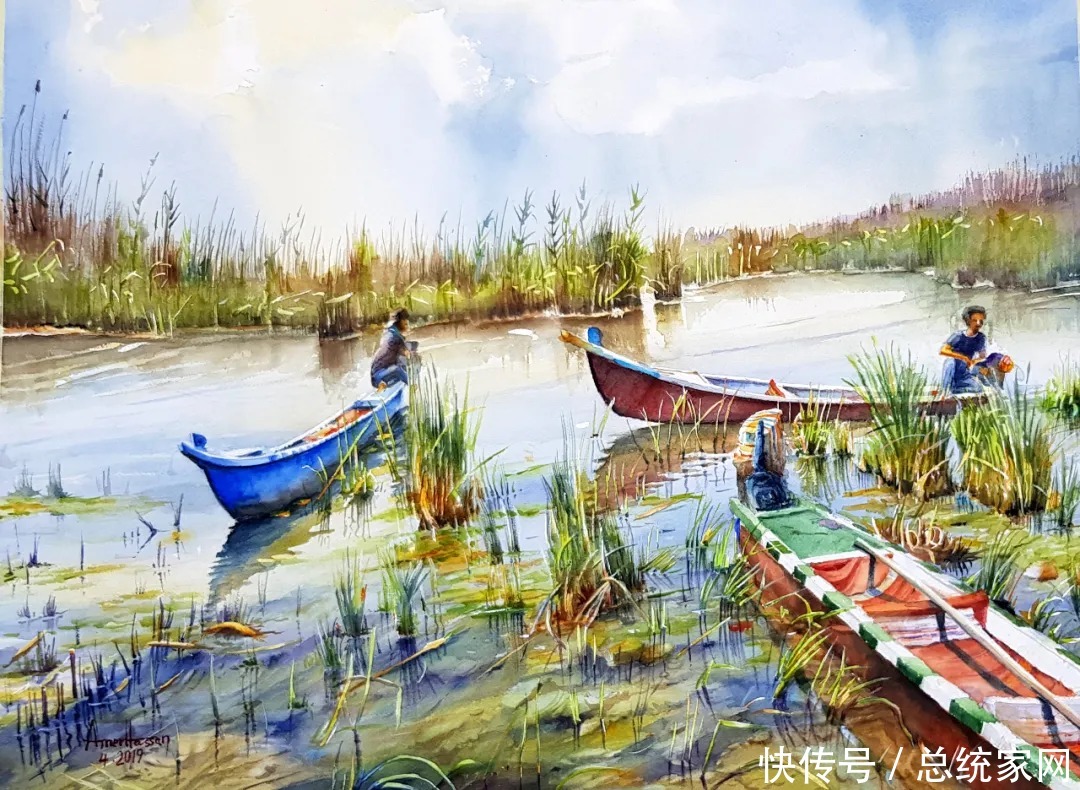 「第七届水彩节特邀嘉宾」AMER HASSAN 艺术作品展