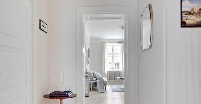 书房|小户型64㎡,他坚持装一半玄关,在储藏室里做书房!太聪明了!