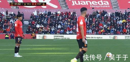 西班牙人|1-0,任意球破门!日本国脚爆发,西班牙人丢球,武磊继续当观众