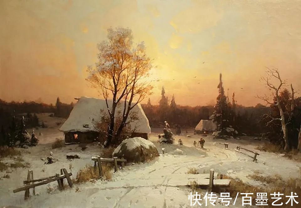 画家！80后乌克兰画家的乡村风景，真的太美了