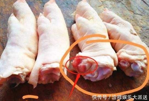  保证|菜市场买猪蹄，不要只会挑大的，看此几处保证可以买到放心猪蹄