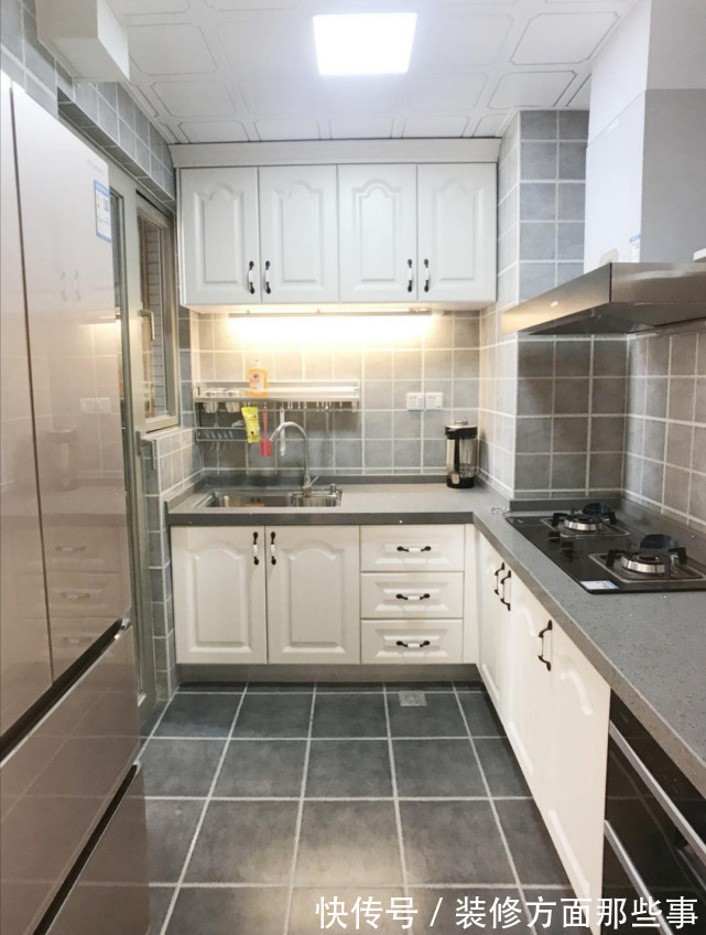 家具|70平蓝色美式风，让家具和软配成为空间的主角