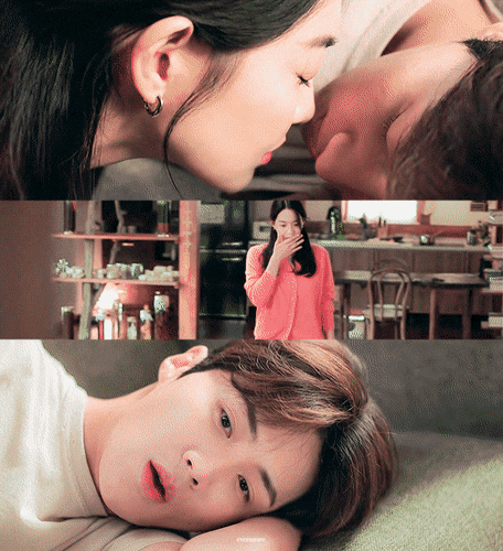 洪班长|《海岸村》金宣虎7吻戏都被亲!喝醉被申敏儿亲&路边被文佳煐亲