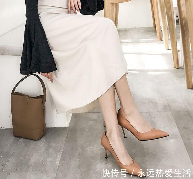 高跟鞋|性感撩人的鞋头,浅浅的高跟鞋有造型感,脚感舒适女人味十足