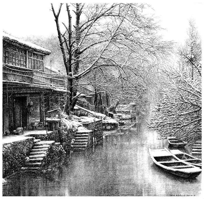 卡纸!徐亚华:被视为画坛“怪咖”,不办展、不卖画,潜心作画40多年