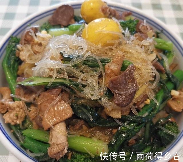 味道|鸡杂炒粉丝，味道鲜香，超级下饭！