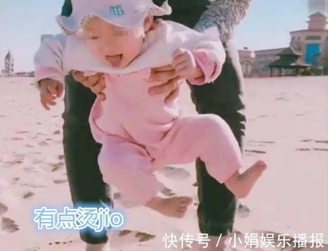 障碍物|宝宝担心脚丫沾地，苦练“空中一字马”，你家有“同款”娃吗？