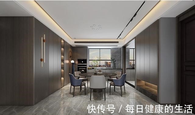 四居室|现代简约风四居室，160㎡的时尚生活空间！